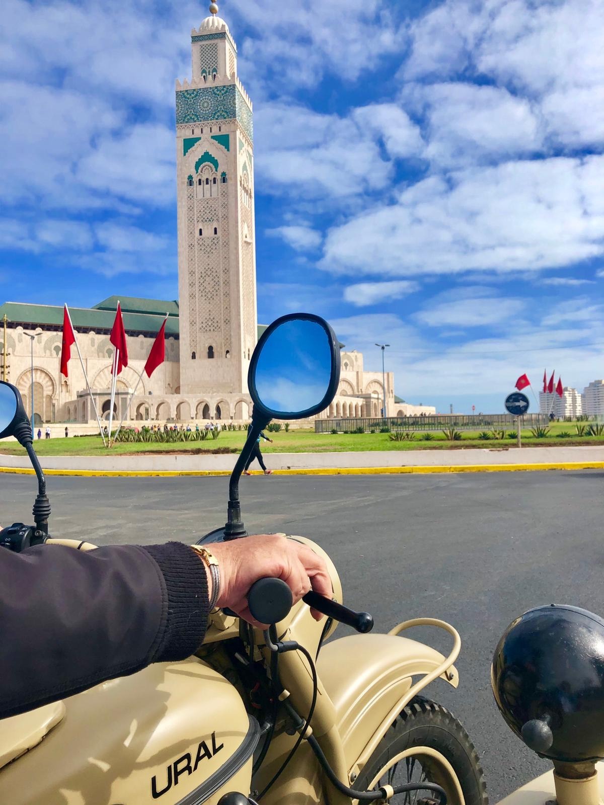 Discover Casablanca in Side Car